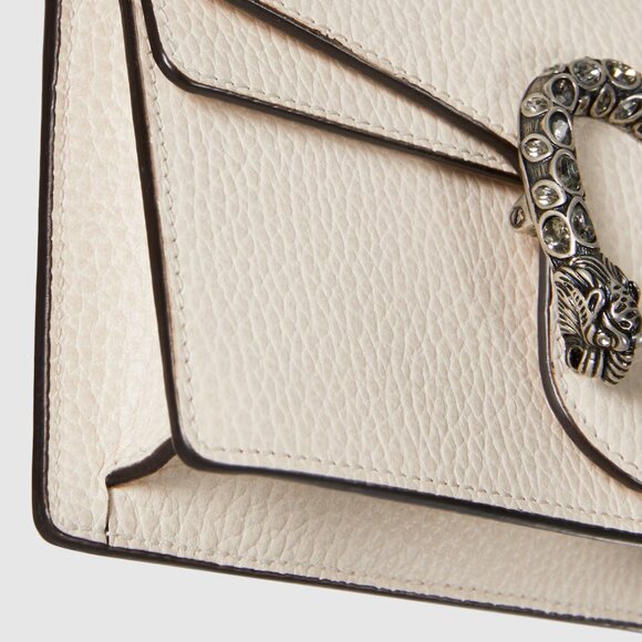 Authentic Gucci Dionysus mini bag in White Leather - Used Twice - Picture 5 of 16